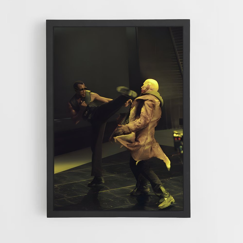 Poster jelon vieira – affiche Capoeira (vue 2)